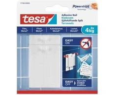 Tesa Kabliukai rėmeliui pakabinti, 77766, 2X4 kg, plytelėms