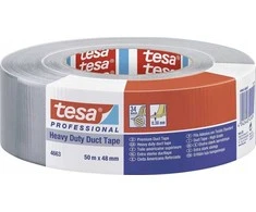 Tesa lipni juosta 50 m x 48 mm, itin tvirta, prof. sidabrinis 04663