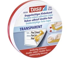 Tesa® dviguba lipni juosta 10 m x 15 mm