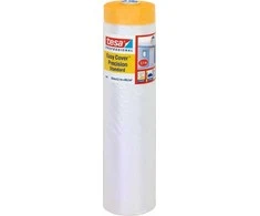 Apsauginė dažymo plėvelė su lipnia juosta TESA PRECISION STANDARD, 33m x 2,1 m