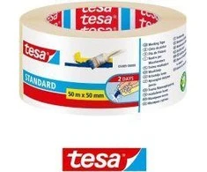 Tesa Taśma Standartinė maskavimo juosta 4 dienos 50 m: 50 mm