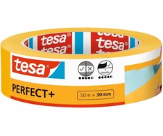 tesa Economy 55342-00000-00 maskavimo juosta, balta (ilgis x plotis), 150 m x 50 mm, 3 vnt.