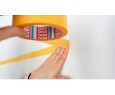 tesa Economy 55342-00000-00 maskavimo juosta, balta (ilgis x plotis), 150 m x 50 mm, 3 vnt.