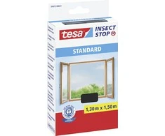 TESA MOSKITIERA OKIENNA Juoda 1,3m x 1,5m STANDARD