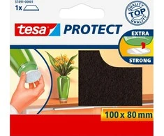 Tesa FILLC COUPLE 100MM: 80MM BROWN 1SHT. H57891 TESA