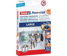 tesa® Powerstrips didelės – po 10 vnt.