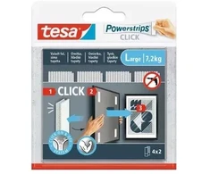 LIPNIOS TVIRTINIMO JUOSTELĖS POWERSTRIPS-CLICK/LARGE TESA