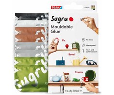 tesa Sugru universalūs formuojami klijai, 8 įvairių spalvų