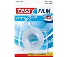 Tesa TESAfilm CRYSTAL biuro juosta 33m X19mm + Easy Cut dozatorius 57939-00000