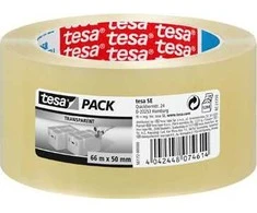 TESA TAŚMA PAKOWA STANDARD 66m x 48mm BEZBARWNA