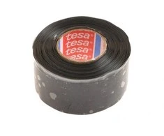 Vulkanizavimo juosta Tesa, juoda, 25 mm x 3 m