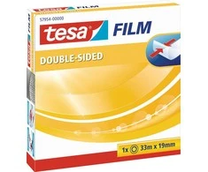 Tesa Tesa Double Sid. Tape 33m x 19mm transparent 57954