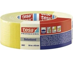 Tesa Lipnioji audinio juosta Betonband, 50 m x 48 mm