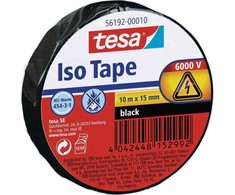 Tesa Izoliacinė juosta 10m 15mm juoda