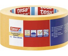 Tesa Tesa Maskuojamoji juosta 50m x 50mm Stand.Prec. geltona 04344