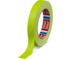 Tesa tesaband lipni juosta, 25 m x 19 mm, neoninė geltona