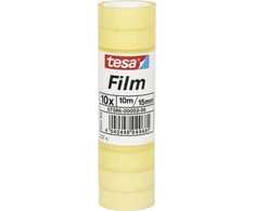 Tesa tesafilm® Standard, 10 vnt. pakuotė, 15 mm x 10 m