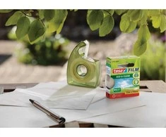 Tesa Thesa ® eco &amp; clear biuro juosta 33m x 19mm + lengvai Pjaustytuvas (57069- 0000- 0)