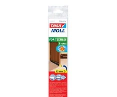TESA USZCZELKA SZCZOTKOWA POD DRZWI 1m x 37mm BRĄZ
