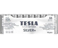 Baterija TESLA Sidabrinis+ AA LR6 /10 vnt