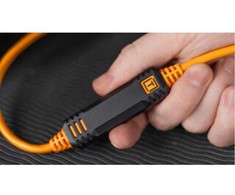 Tether Tools Tether Tools LeverLock&amp;Cable Kit Optima 10G gerade oranžinis 9,2m