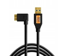 USB kabelis - Tether Tools Pro USB 3.0 Micro-B 4.6m oranžinis