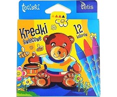 Tetis Prestige kreidelės, 12 spalvų, Kt015-ab