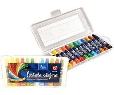 Tetis Šešiakampės aliejaus pastelės KT020 -AB - 12 spalvų