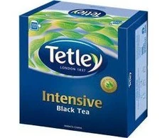 Tetley TETLEY INTENSIVE arbata su pakabuku, pakuotėje 100 vnt