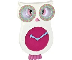TFA TFA 60.3052.06 mėlyna / žalia Liusė vaikams Pendulum Laikrodis Owl