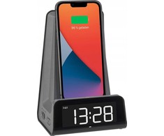 TFA TFA 60.2033.10 ICON įkrovimo žadintuvas su įkrovikliu