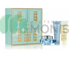 Gift Box Set Thalgo: Eveil à la Mer Valiklis Cleansing Gel For Face, 50 ml + Cold Kreminis Marine Soothing Kreminis For Face, 50 ml + Cold Kreminis Marine Sos Soothing Kreminis Mask For Face, 50 ml