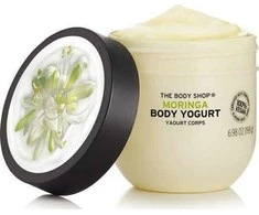 „The Body Shop“ moringos kūno jogurtas (kūno jogurtas), 200 ml
