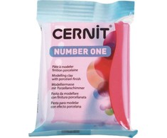 Polimerinė tešla - Cernit - n°1 - Raudona - 56 g - Nontoksiška