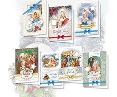 Top Graphic Karnet DL BN su vafliu, religija (10vnt) MIX