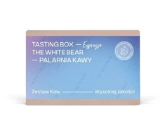 The White Bear The Baltas Bear Skrudinta kava Pupelių kava Espresso testavimo rinkinys 4x100g