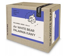 The White Bear The Baltas Bear kavos pupelės Kolumbija/Indija 250 g