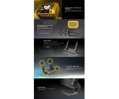 „Thermaltake“ korpuso stovo komplektas, skirtas „The Tower 600 Bumblebee“