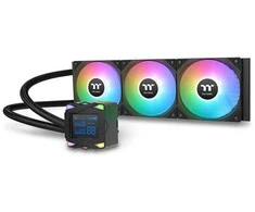 Thermaltake LA360-S ARGB pagrindinė plokštė Rinkinys do chłodzenia płynami 12 cm Juodas 1 vnt.