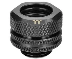 Thermaltake Pacific 1/4'' x 12mm tiesi jungtis PETG – juoda (CL-W143-CU00BL-A)