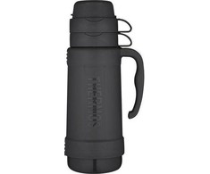 Termos stiklinis 1,8l su dwoma kubkami THERMOS - juoda