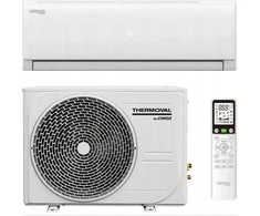 Thermoval SAGA TVK-S65 monosplit sieninis oro kondicionierius, galia 6,5 kW / 24 BTU (lauko ir vidaus blokai)