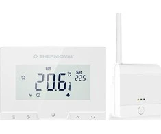 Termovalinis temperatūros reguliatorius THERMOVAL TVT50 Wifi + radijas