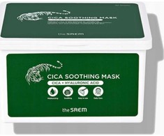 theSaem THE SAEM Cica Soothing Mask Intensywnie nawilżająca maska w płachcie - 30 vnt