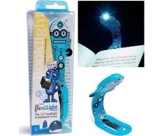Thinking Gifts Flexilight Pals Robot Mėlyna – knygų lempa