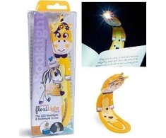 Thinking Gifts Mąstančios dovanos Flexilight Pals Unicorn Geltona - Lampka do książki