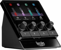Hercules Stream 100 | Juodas | Audio Controller