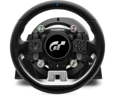 Žaidimų vairas Thrustmaster T−GT II + Baza, Juodos spalvos