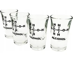 „Thumbs Up Mad Monkey“ – taurės su alkoholio formule (4 vnt. rinkinys)