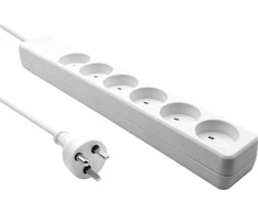 ProXtend Danų IT Power Strip 6- way 6 lizdai 4 m baltos spalvos (KIT6-KIT04W)